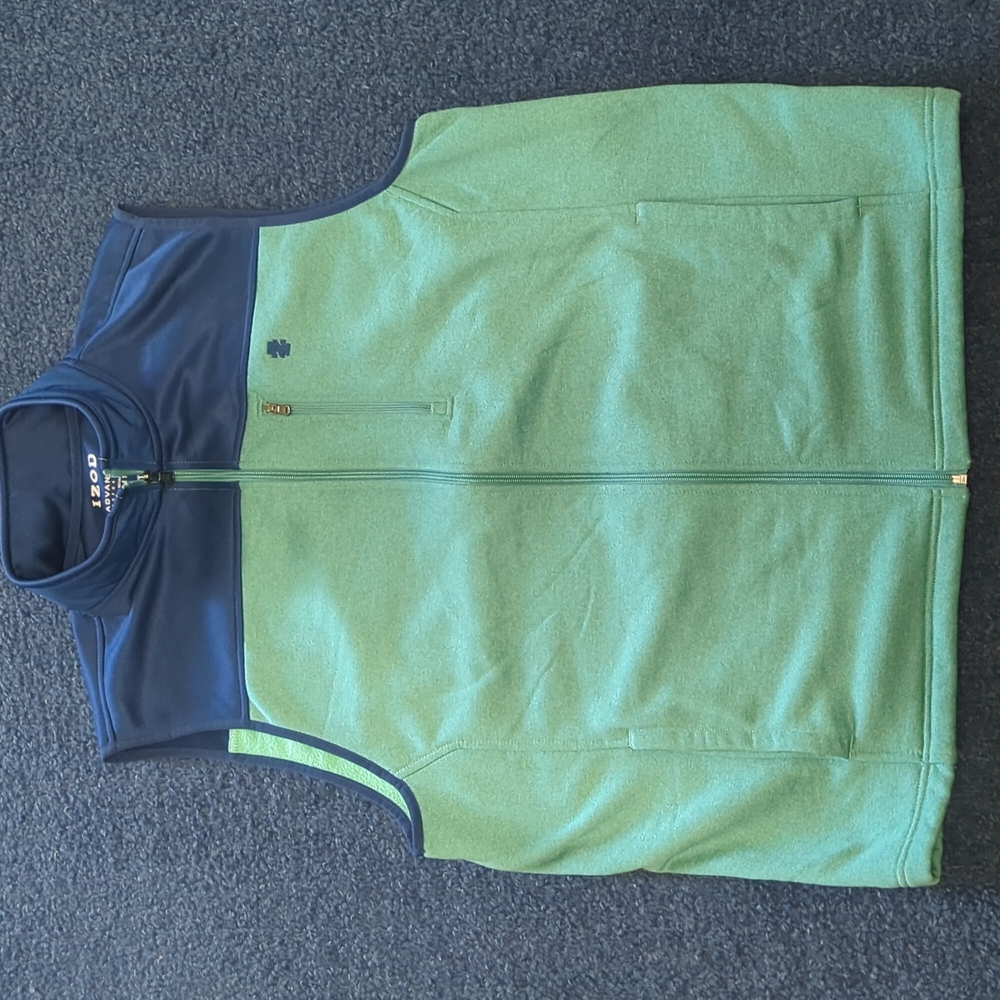 Izod zip up vest
